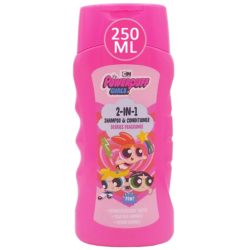 Powerpuff Girls 2-In-1 Shampoo & Conditioner Berries 250ml
