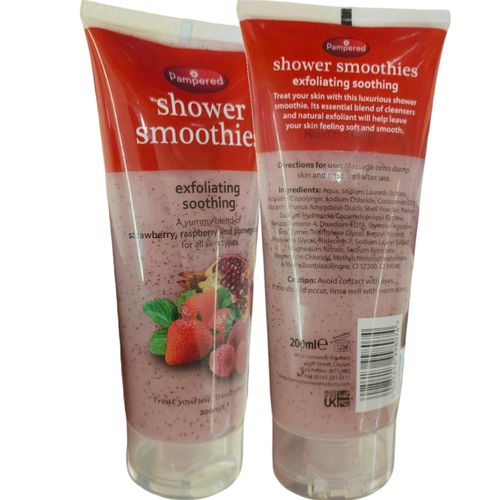 Pampared Shower Smoothies Exfoliating Soothing Scrub 200ml