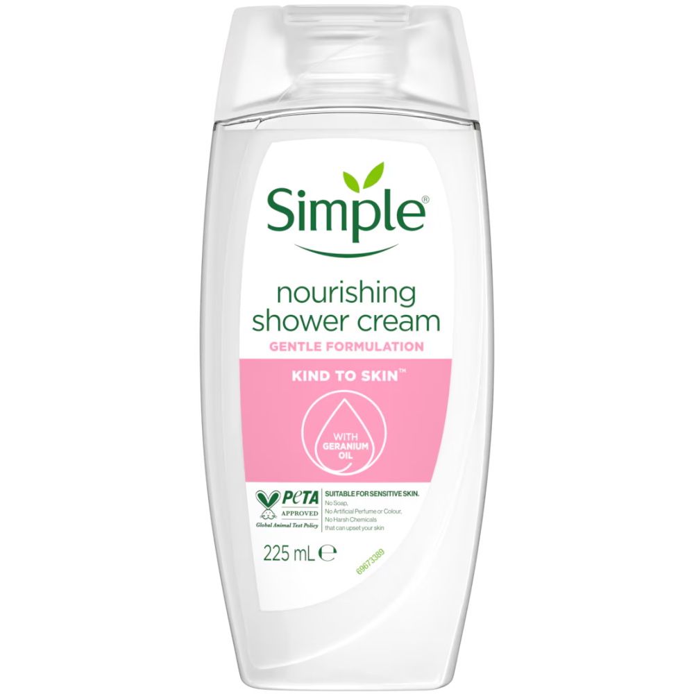 Simple Kind to Skin Nourishing Shower Gel 225 ml