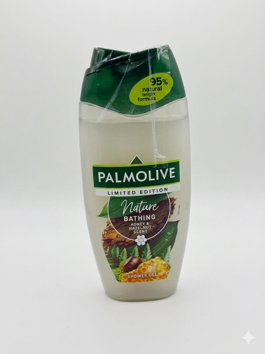 Palmolive Nature Bathing Honey & Hazelnut Scent Shower Gel 250ml