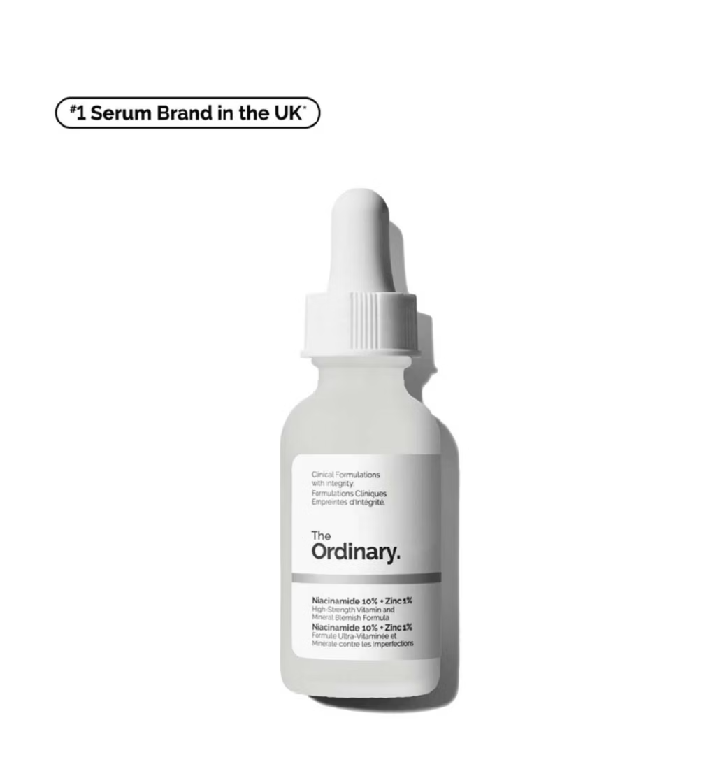 The Ordinary Niacinamide 10% + Zinc 1% Oil Control Serum - 30ml