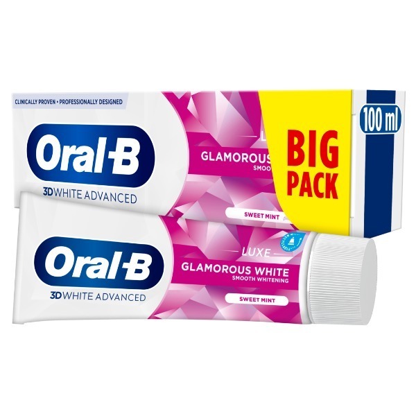 Oral-B 3D White Luxe Glamorous White Toothpaste 100ml