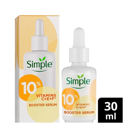 Simple Vitamins C E F Booster Serum 30ml
