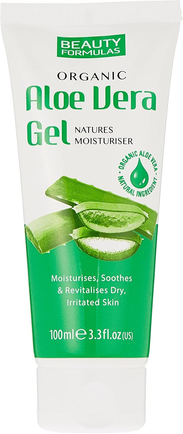 Beauty Formulas Organic Aloe Vera Gel 100ml