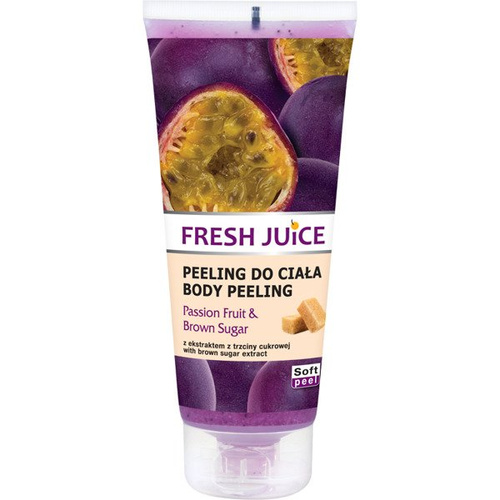 Fresh Juice Body Peeling Passion Fruit & Brown Sugar with Maracuja 200 ml