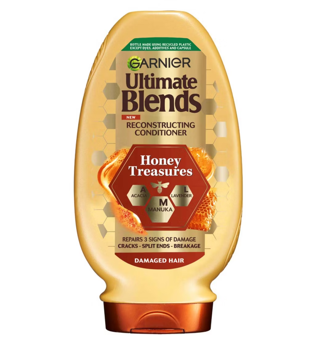Garnier Ultimate Blends Honey Treasures Conditioner AML Acacia + Lavender + Manuka, 400ml