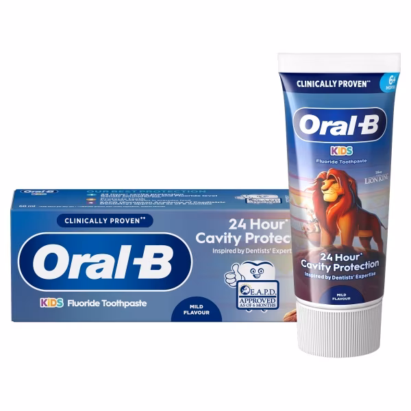 Oral-B Kids 6+ Months- 6 Years Lion King Toothpaste 60Ml