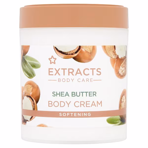 Superdrug Extracts Shea Butter Body Cream 475ml