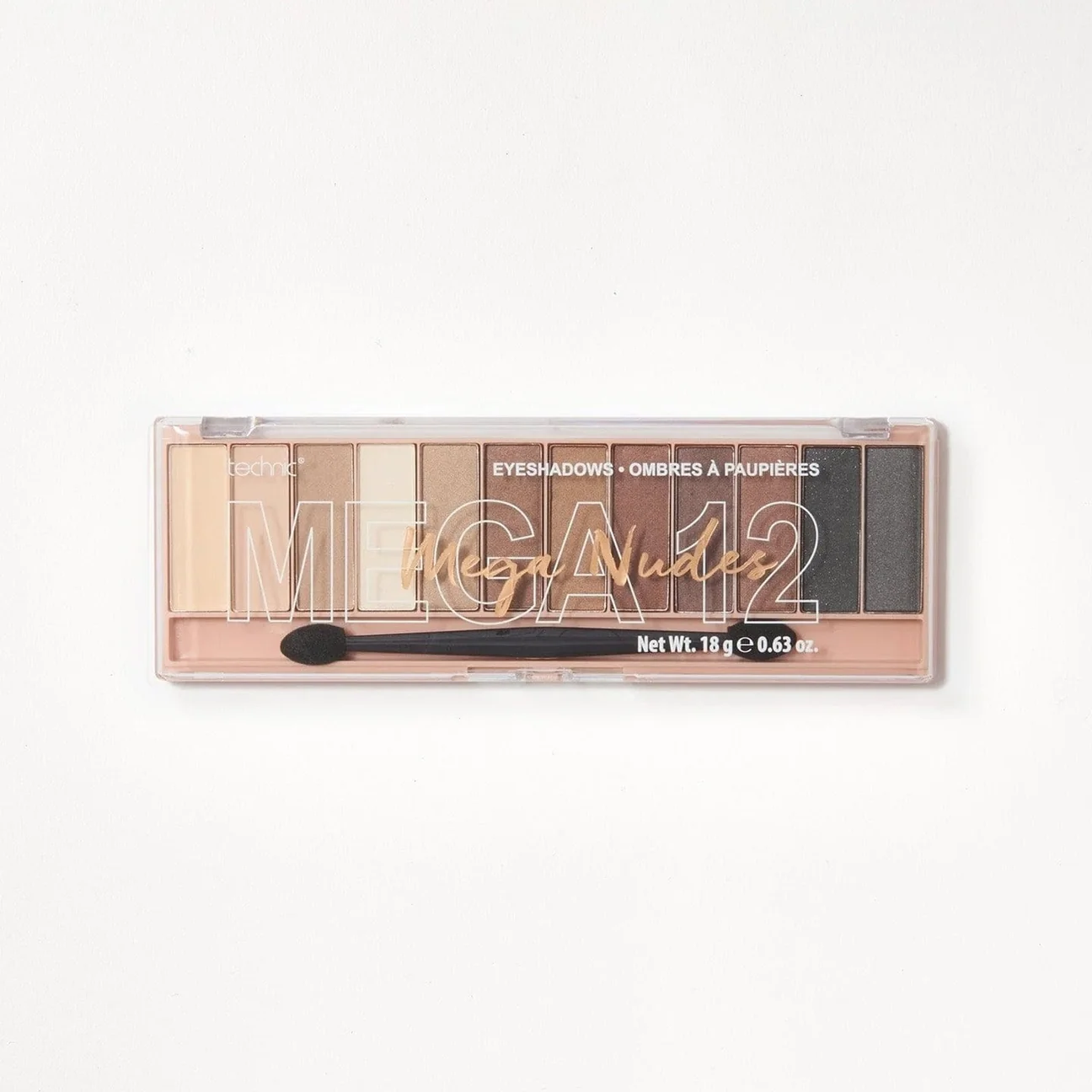 Technic Mega 12 Mega Nudes Eyeshadow Palettes