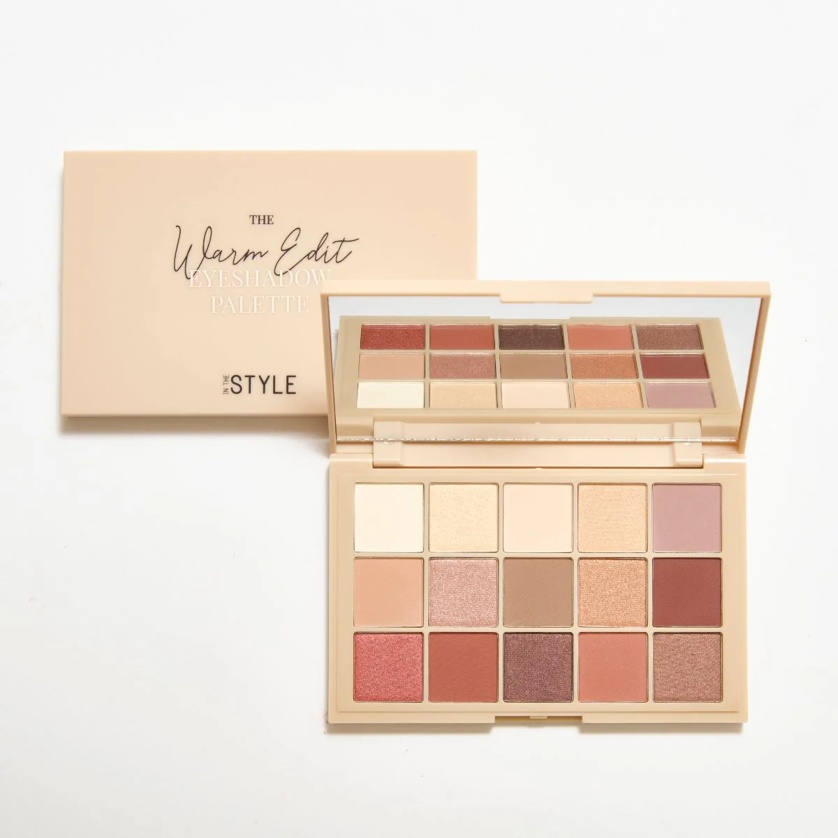 In The Style Large Eyeshadow Palette Warm Edit