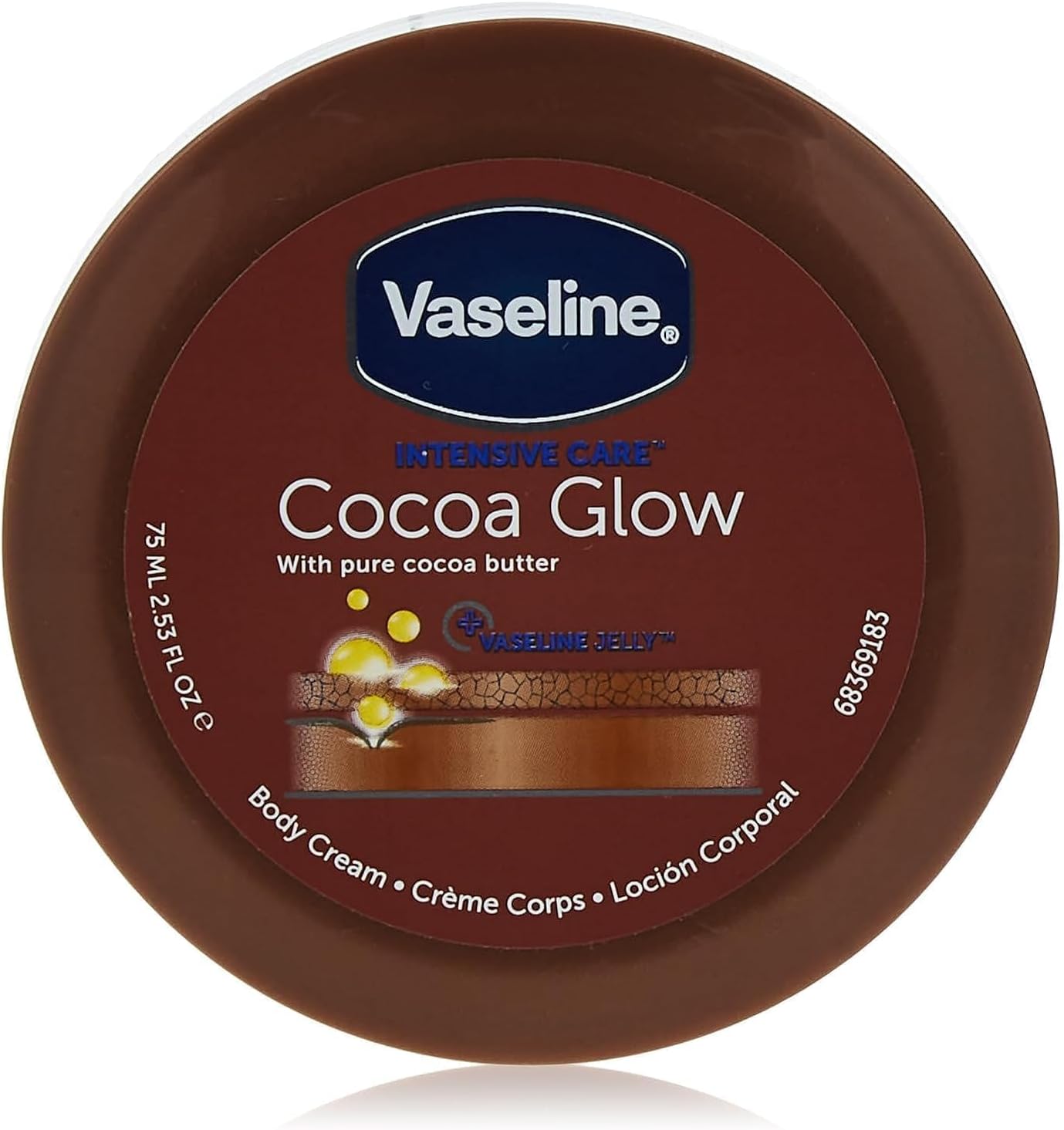 Vaseline Cocoa Glow Body Cream 75ml