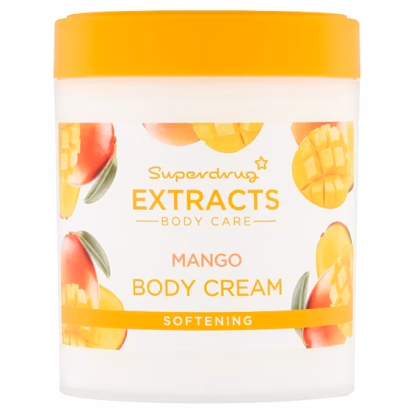 Superdrug Extracts Mango Body Cream 475ml
