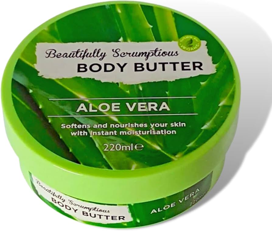 Beautifully Scrumptious Aloe Vera Body Butter 220ml