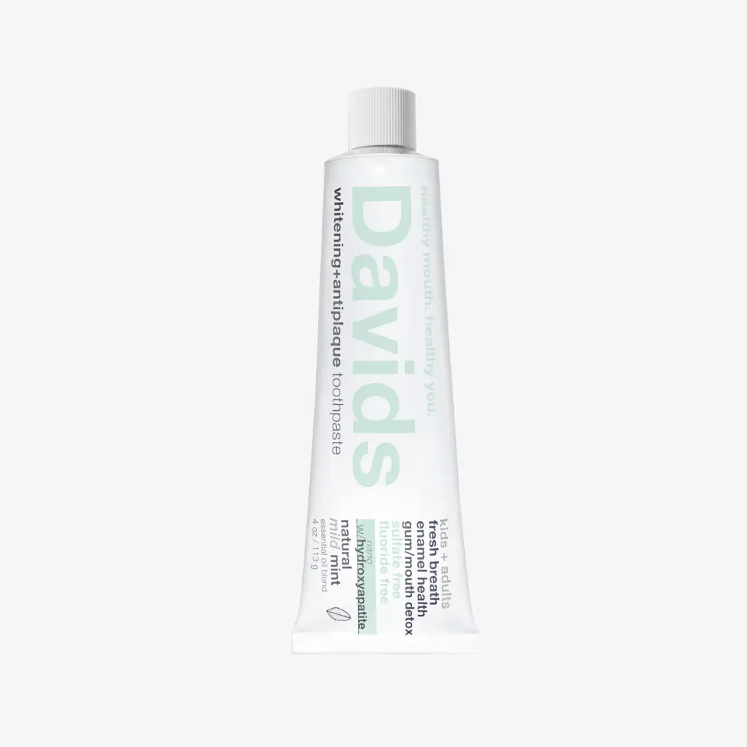 Davids Hydroxi™ kids + adults nano-hydroxyapatite premium toothpaste - mild mint 113g