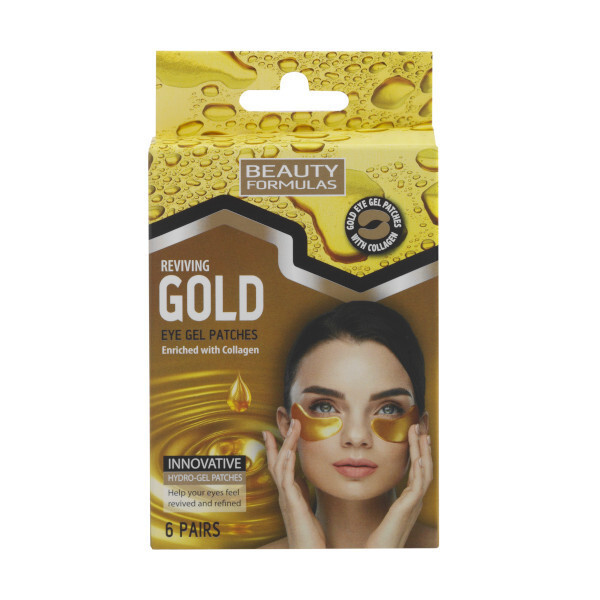 Beauty Formulas Gold Hydro-Gel Under Eye Patches 6'S