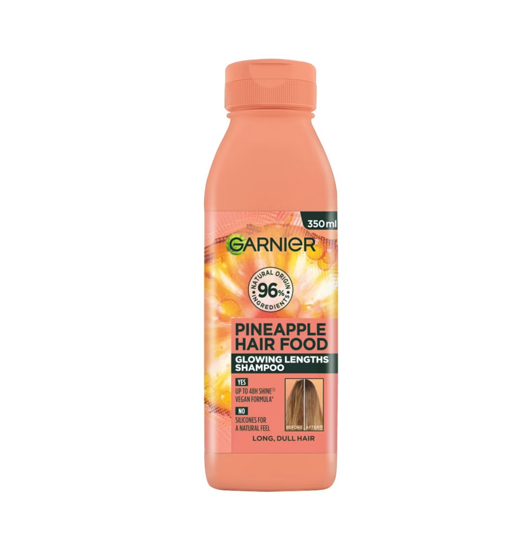 Garnier Hair Food Pineapple & Amla Hair Food Shampoo for Long Dull Hair 350ml