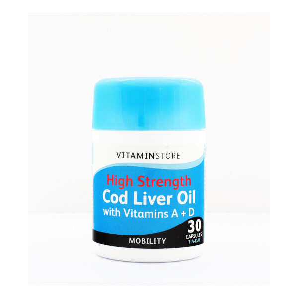 Vitamin Store Cod Liver Oil 1000MG 30 capsules