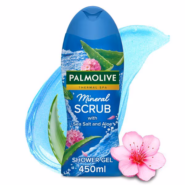 Palmolive Mineral Massage Shower Scrub 450ml