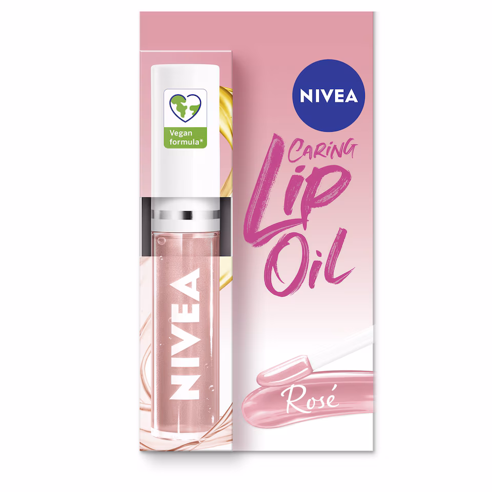 NIVEA Caring Lip Oil Rose​ 5.5ml