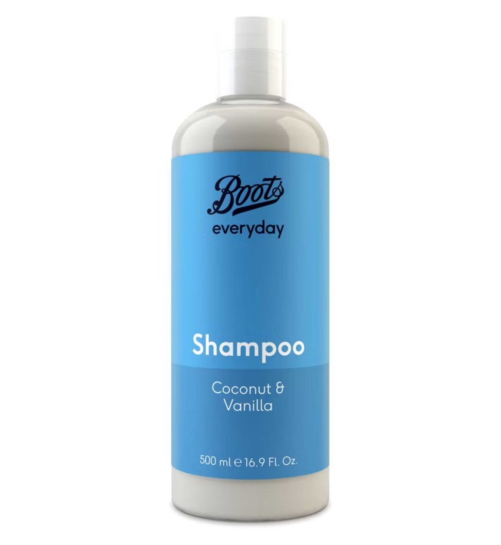 Boots Everyday Shampoo Coconut & Vanilla 500ml