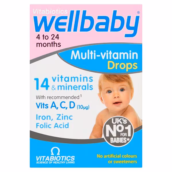 Vitabiotics Wellbaby Multi-Vitamin Drops 30ml