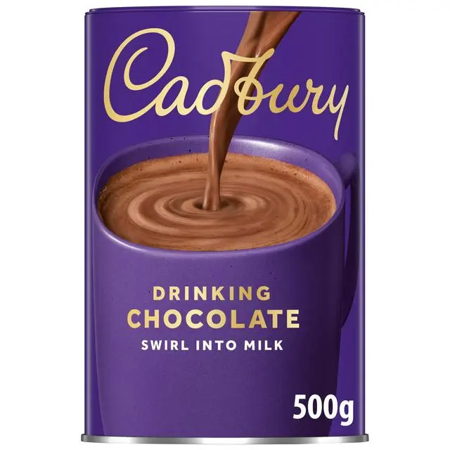 Cadbury Hot Chocolate Cocoa Powder 500g