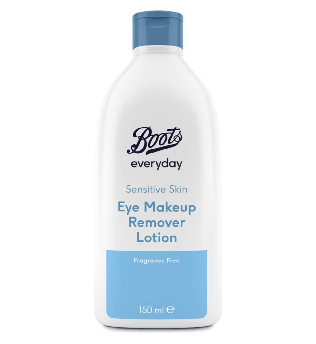 Boots Everyday Sensitive Skin Eye Make-Up Remover Lotion 150ml