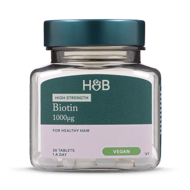 Holland & Barrett Biotin 1000ug 30 Tablets