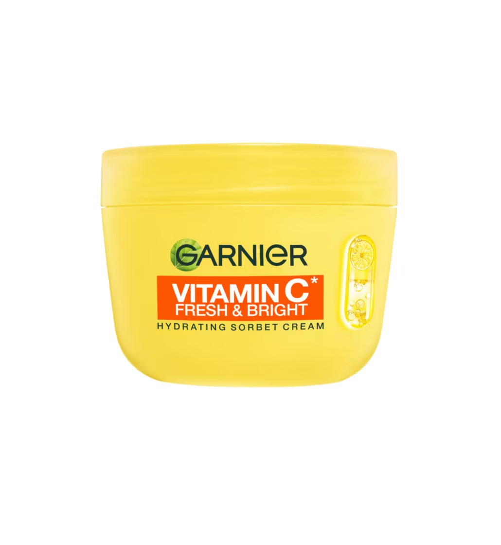 Garnier Vitamin C Fresh & Bright Hydrating Sorbet Cream​ 4% Vitamin C* And Niacinamide 85ml