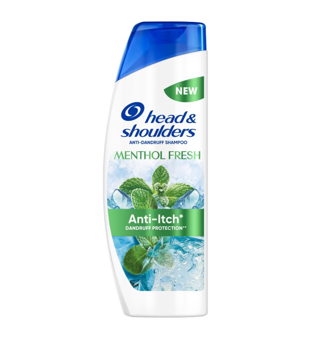Head & Shoulders Menthol Fresh Anti-Dandruff Shampoo For Itchy Scalp 250ml