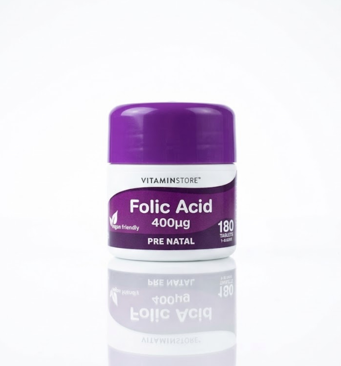 Vitamin Store Folic Acid Tablets 180s