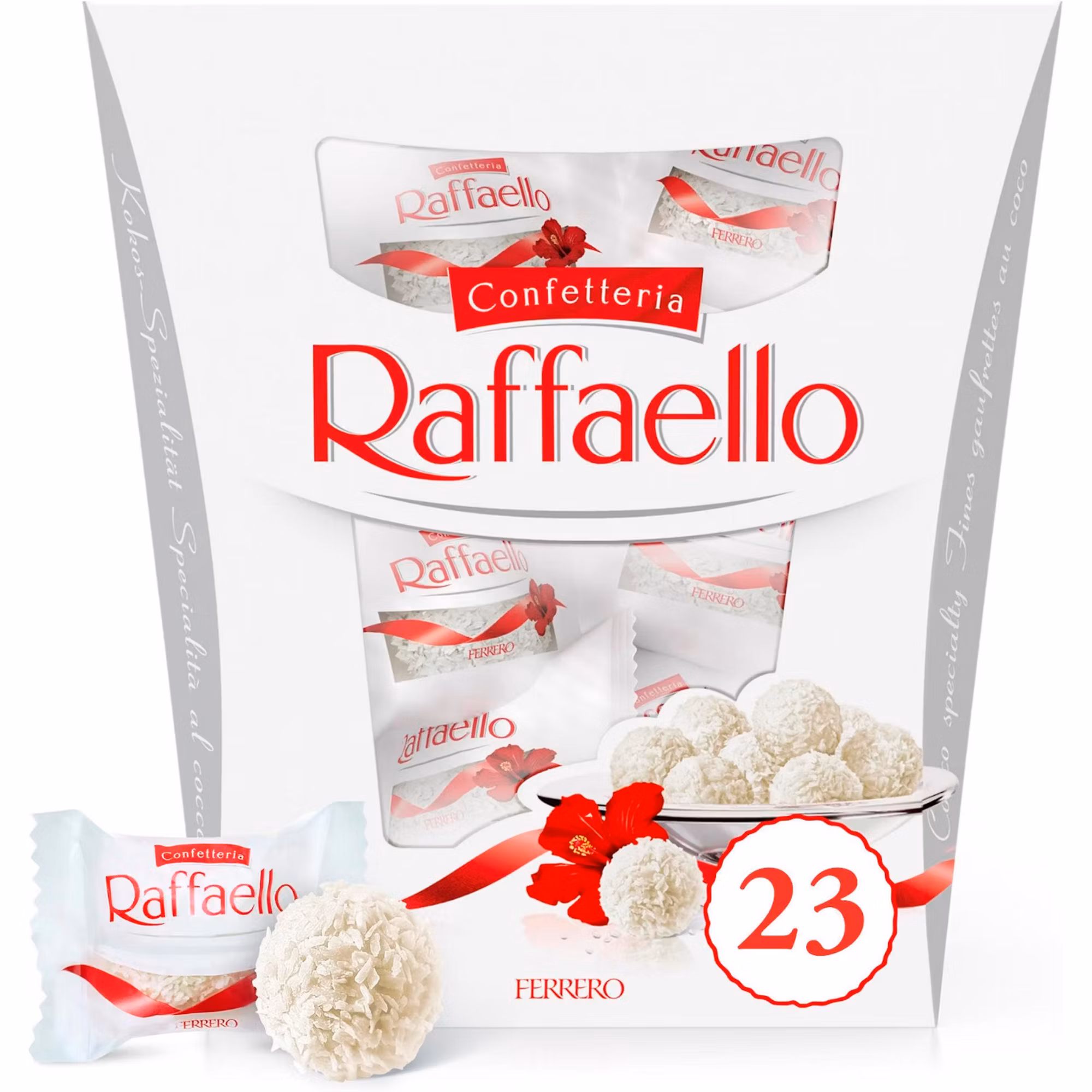 Raffaello Coconut and Almond Pralines Gift Box 230g