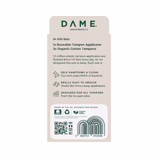 Dame Reusable Tampon Applicator - Image 2