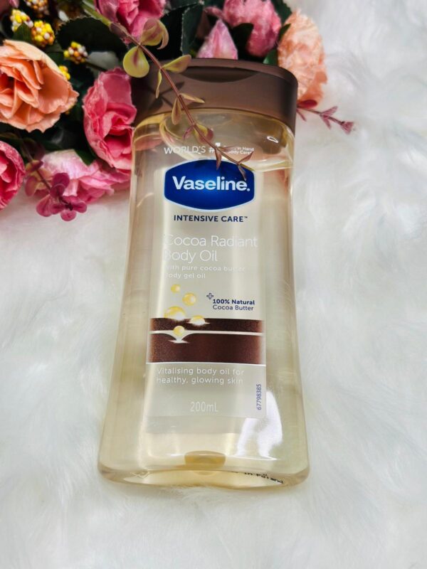 Vaseline Intensive Care Cocoa Radiant Body Oil 200 ml - Image 3