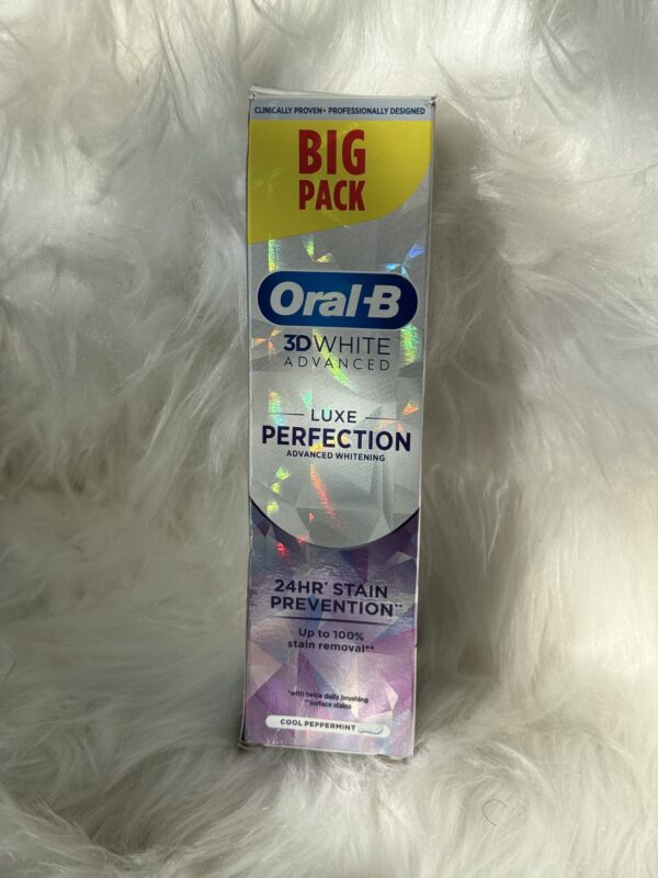 Oral B 3D White Luxe Perfection Toothpaste 100ml