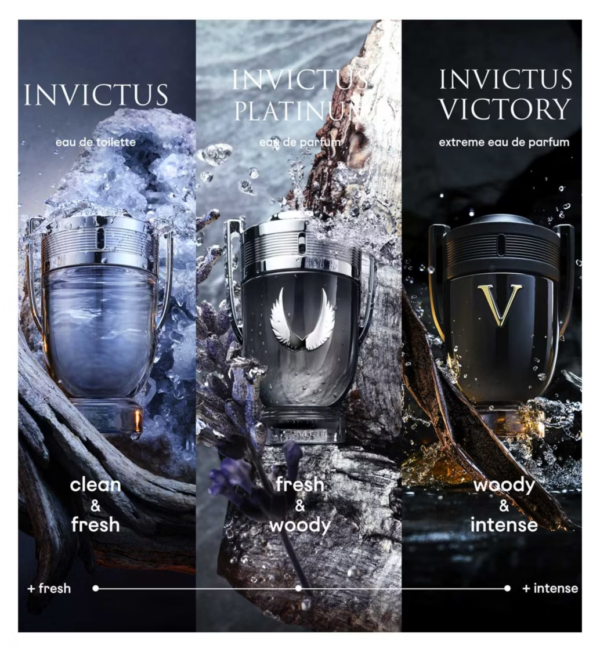 Rabanne Invictus Eau De Toilette 100ml - Image 3