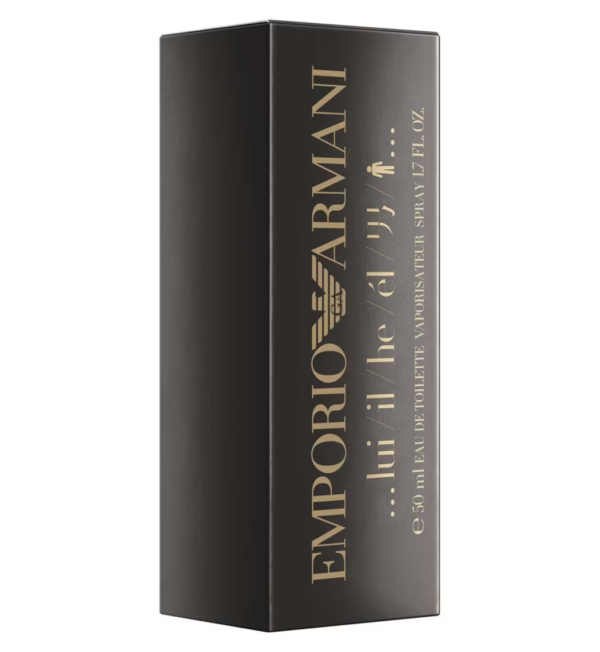 Emporio Armani He Eau de Toilette 50ml - Image 3