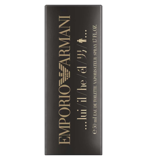 Emporio Armani He Eau de Toilette 50ml - Image 4