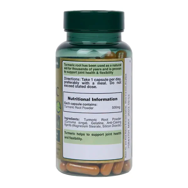 Holland & Barrett Turmeric 500mg 90 Capsules - Image 2