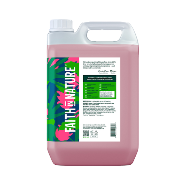 Faith in Nature Dragon Fruit Hand Wash 5 Litre - Image 2