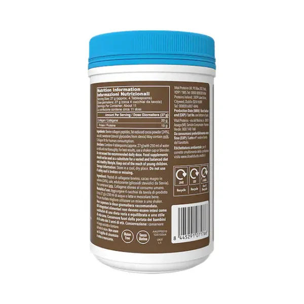 Vital Proteins Collagen Peptides Cocoa Flavour 297g - Image 2