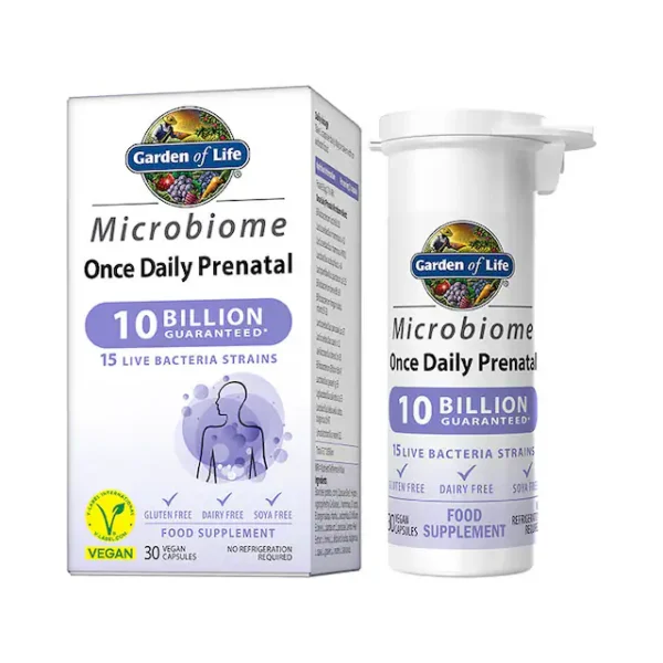 Garden of Life Microbiome Once Daily Prenatal 30 Capsules