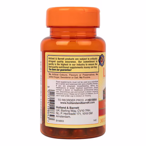 Holland & Barrett Lutigold Extra 30 Capsules 20mg - Image 2