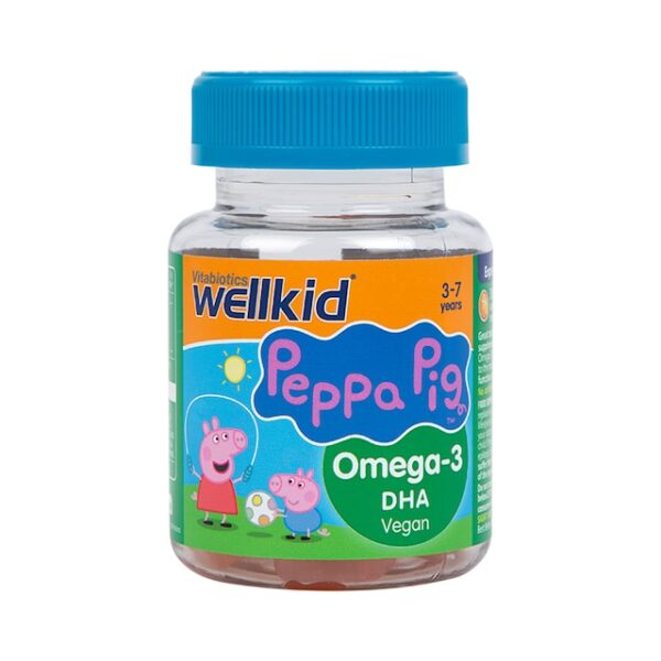 Vitabiotics Wellkid Peppa Pig Omega 3 Orange Flavour 30 Jellies