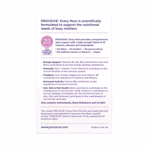 Proceive® Every Mum 60 Capsules - Image 2