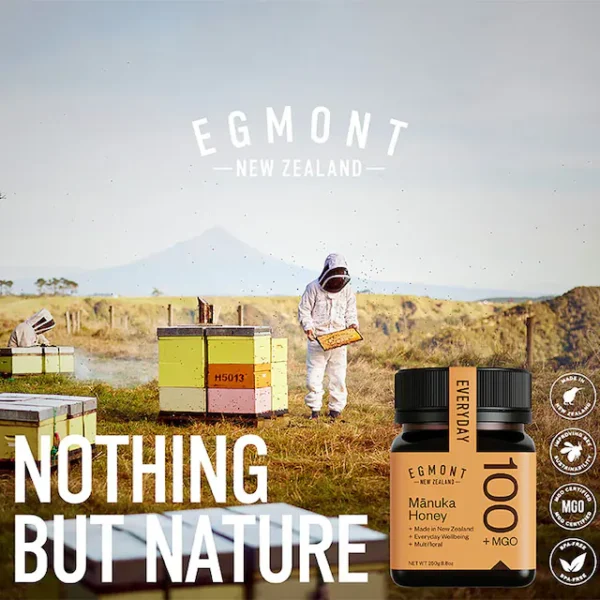 Egmont Honey Manuka Honey MGO 100+ 500g - Image 4