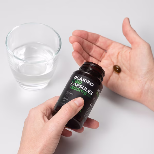 Reakiro CBD Gel 50mg 30 Capsules - Image 2