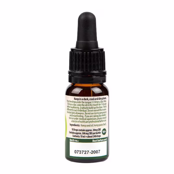 Jacob Hooy CBD Oil 5% 10ml - Image 3