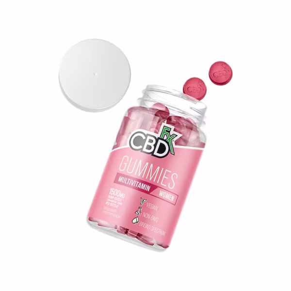 CBDFX Women's Multivitamin CBD Gummies 1500mg 60 Gummies - Image 3