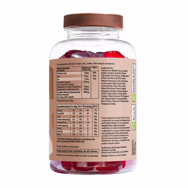 Starpowa Lion's Mane 500mg 60 Gummies - Image 3
